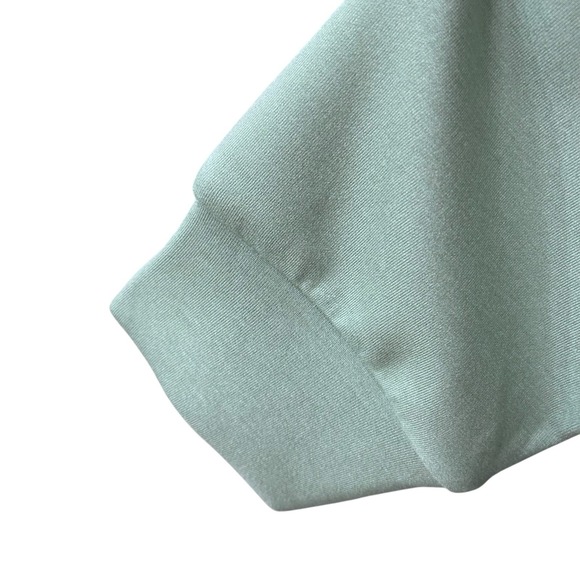 Women's Size Small 2-Piece Athletic Set 1/2 Zip Pullover & Wide Leg Pants Luxe - Picture 9 of 14